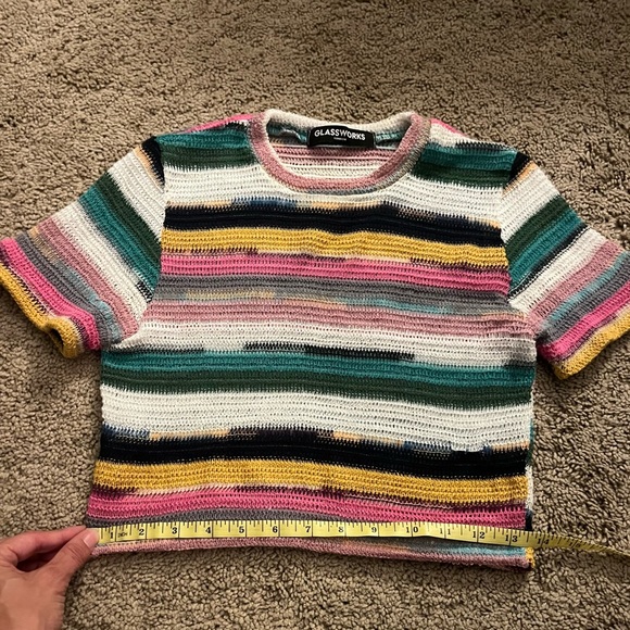 Glassworks Multicolor Striped Knit Top - Picture 2 of 4